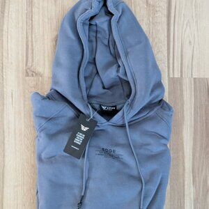 NWT EDGE OG Collection Pullover Hoodie Gray Blue XL